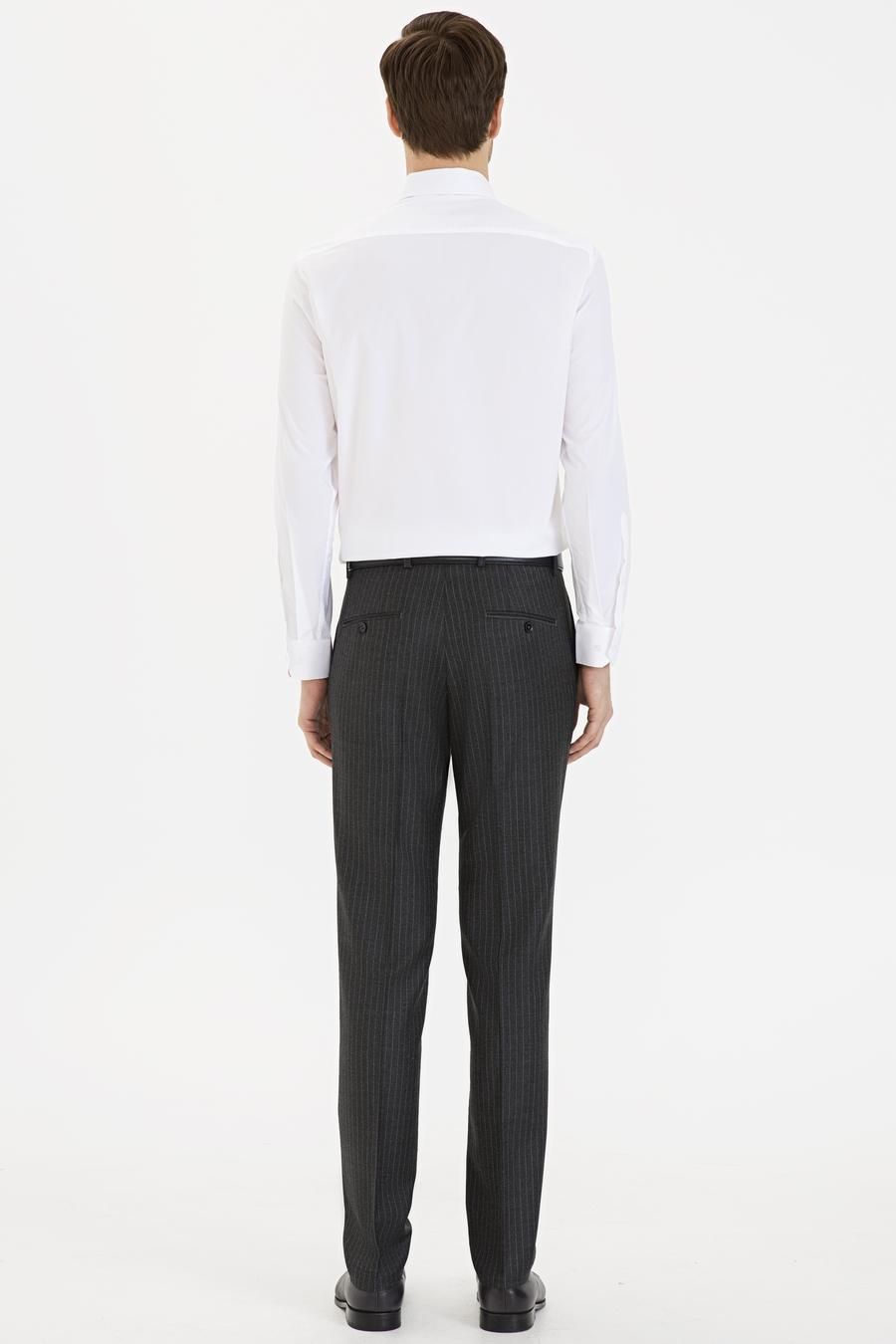 Antrasit Slim Fit Kumaş Pantolon - 50230557013