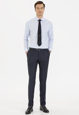 İndigo Slim Fit Kumaş Pantolon