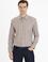 Bej Slim Fit Uzun Kollu Gömlek