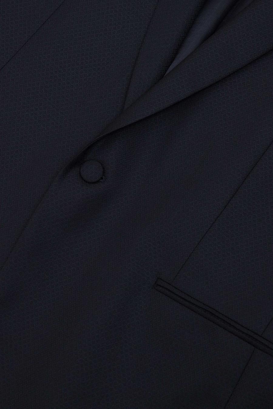 Lacivert Slim Fit Smokin Damatlık - 50185604005