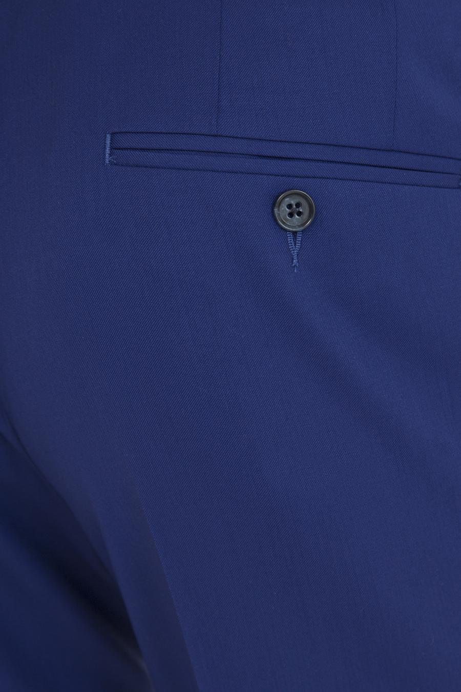 Koyu İndigo Slim Fit Klasik Pantolon - 50187380290