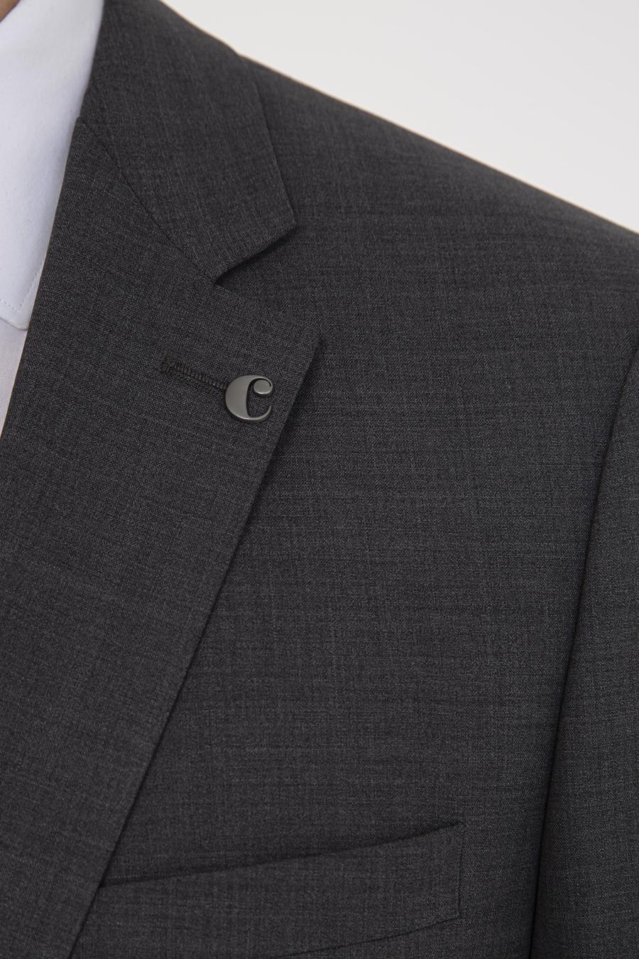 Füme Slim Fit Ceket - 50235695140