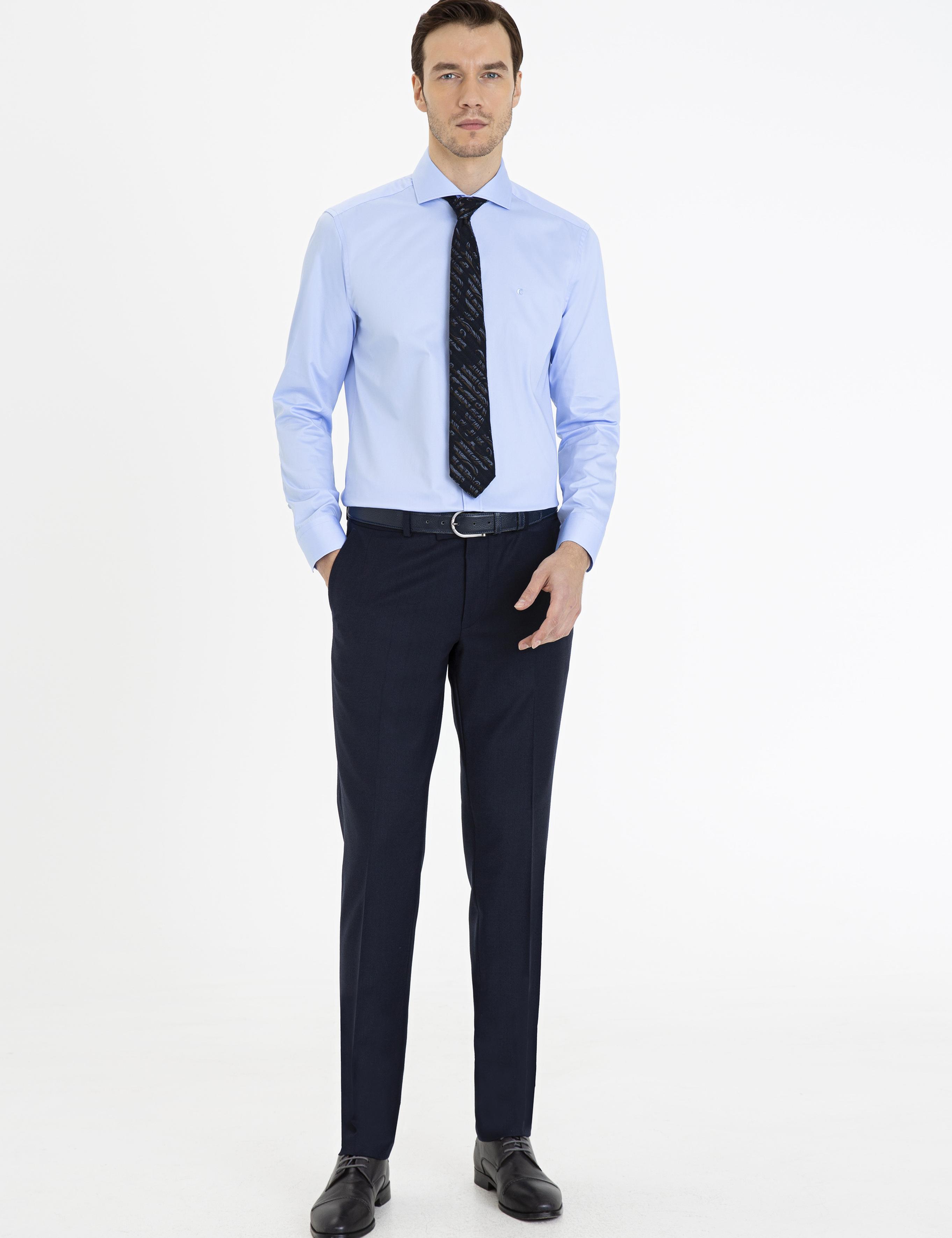 Mavi Slim Fit Uzun Kollu Basic Gömlek - 50229004093