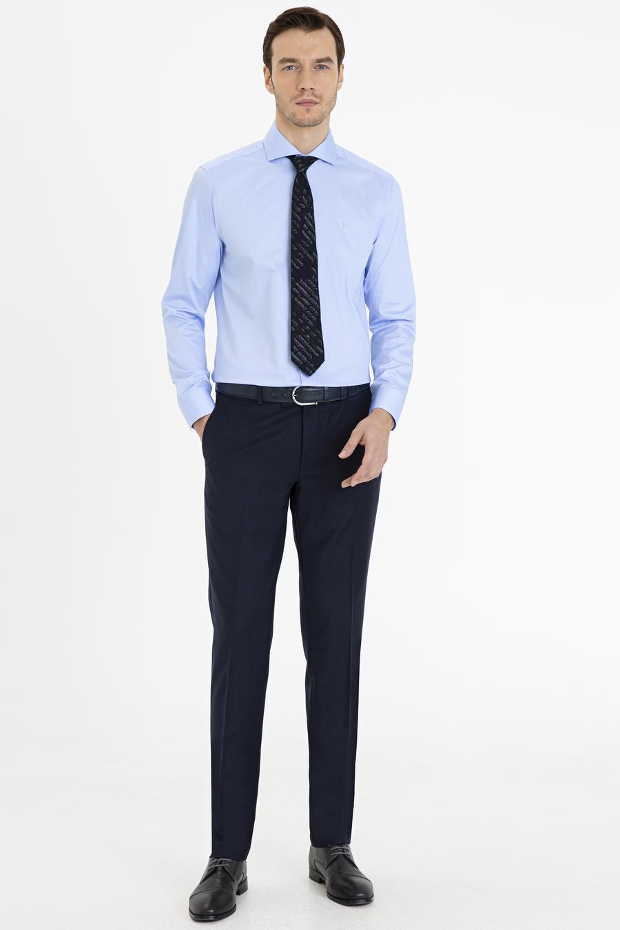 Mavi Slim Fit Uzun Kollu Basic Gömlek - 50229004093