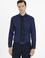 Lacivert Slim Fit Uzun Kollu Basic Gömlek