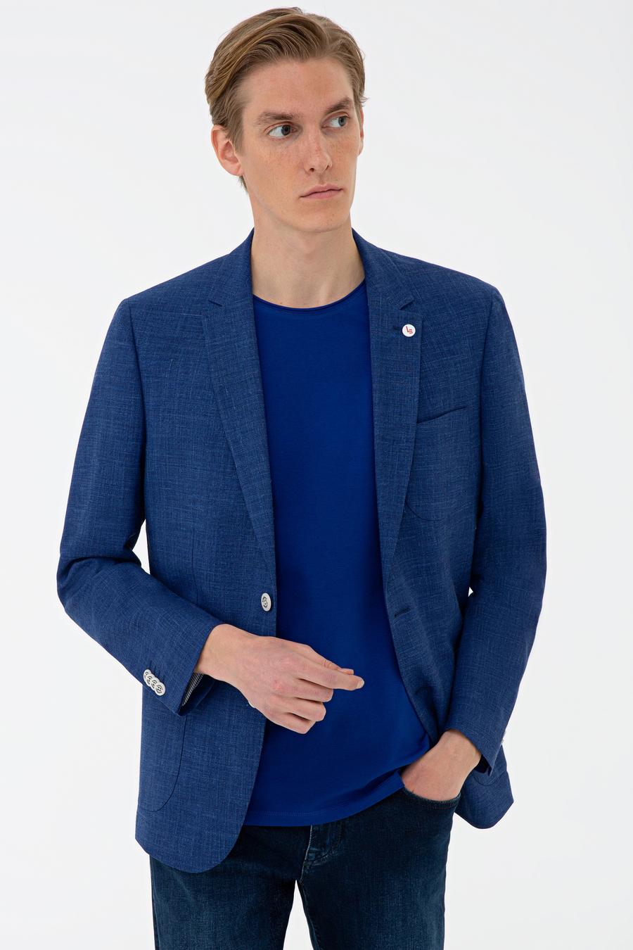 İndigo Ex. Slim Fit Ceket - 50234883008