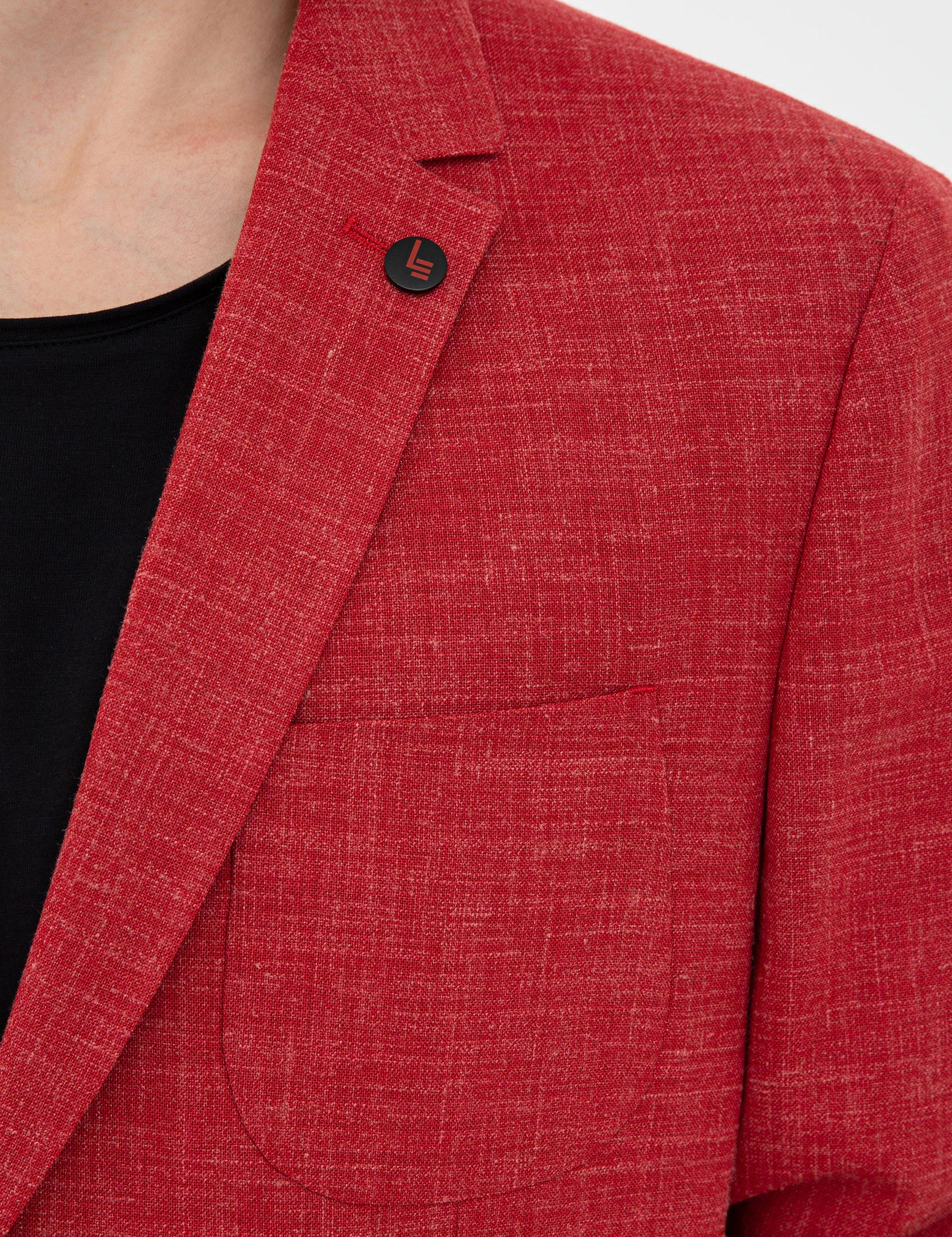 Kırmızı Ex. Slim Fit Ceket - 50234883041