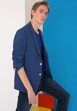 İndigo Ex. Slim Fit Ceket