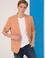 Turuncu Ekstra Slim Fit Spor Ceket