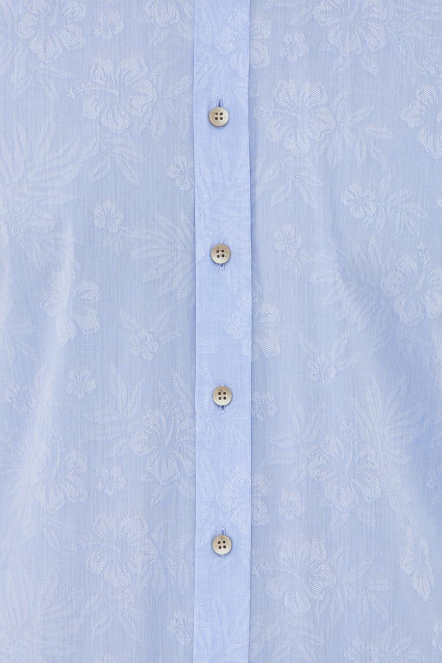 Açık Mavi Slim Fit Uzun Kollu Gömlek - 50233014041