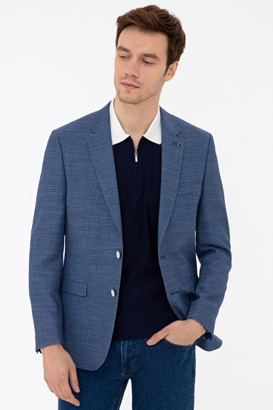 Lacivert Slim Fit Ceket - 50233097005