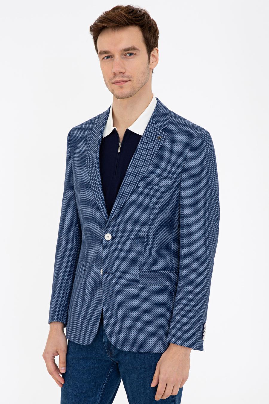 Lacivert Slim Fit Ceket - 50233097005
