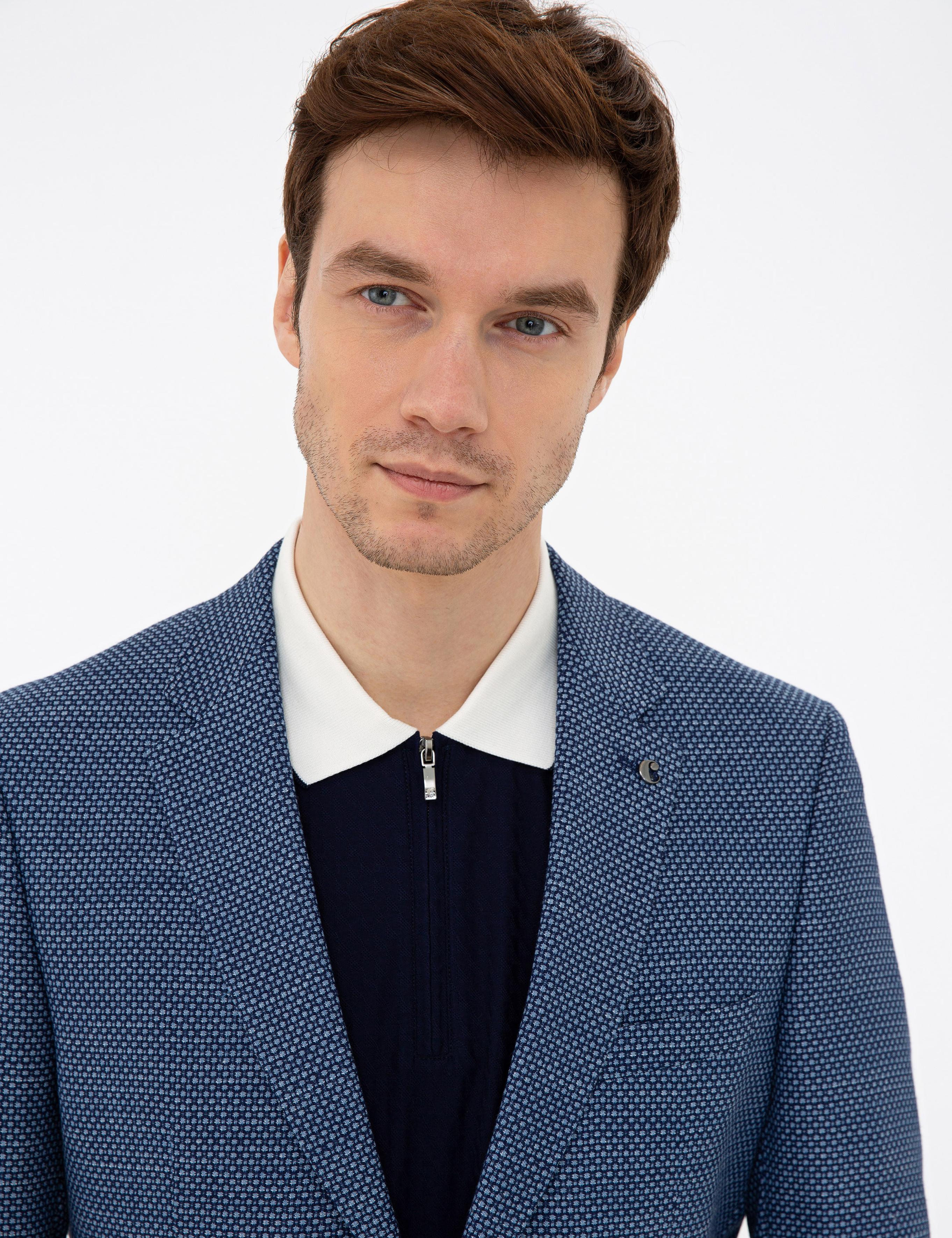 Lacivert Slim Fit Ceket - 50233097005