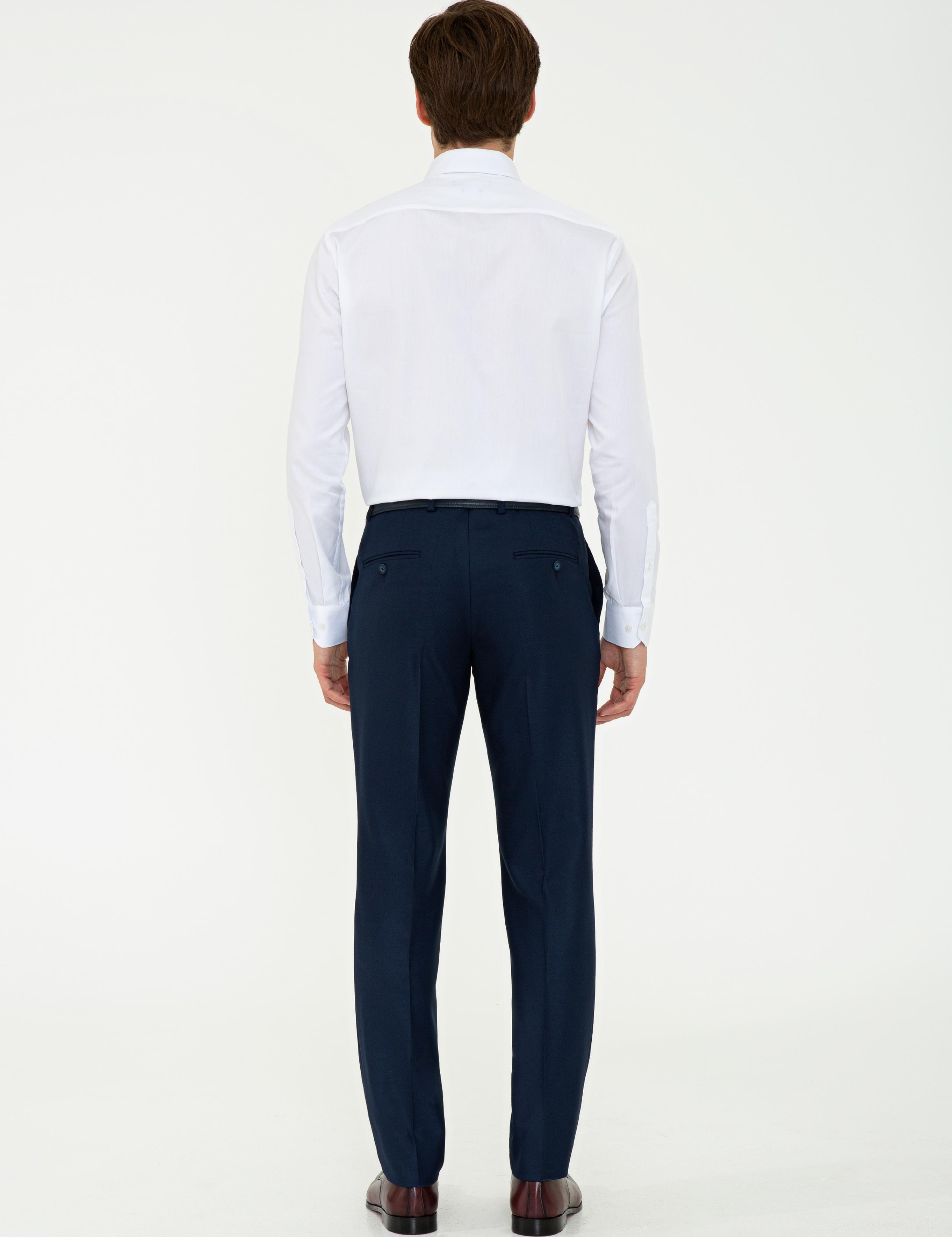 Lacivert Slim Fit Kumaş Pantolon - 50234885014