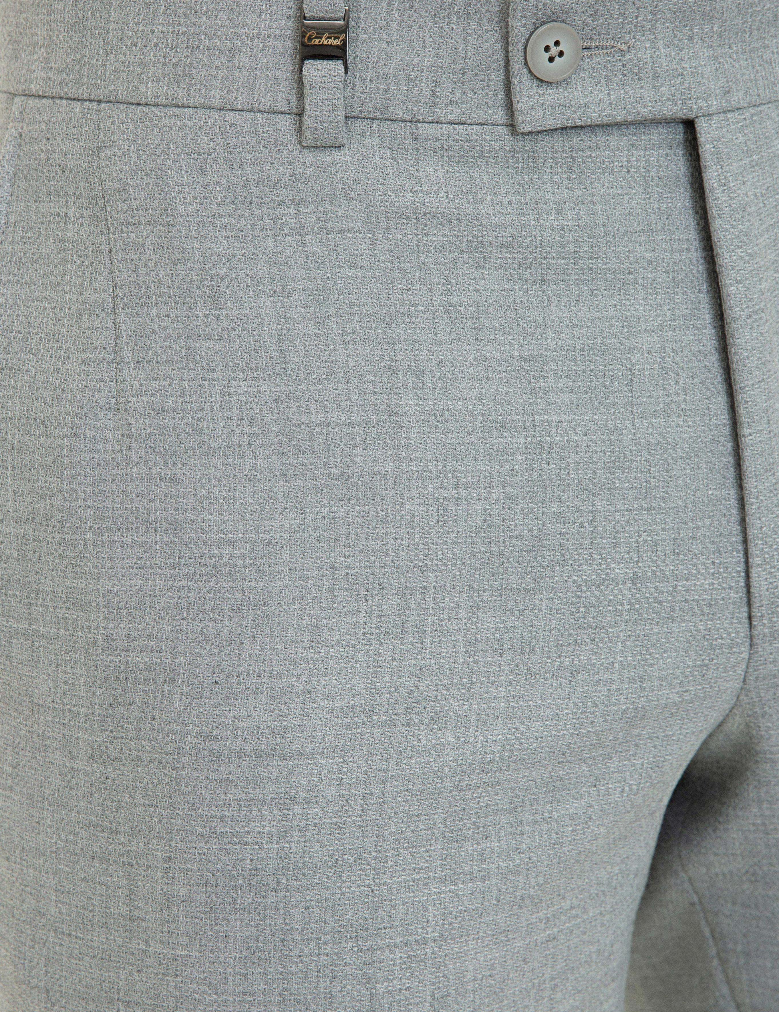 Gri Slim Fit Kumaş Pantolon - 50234885002