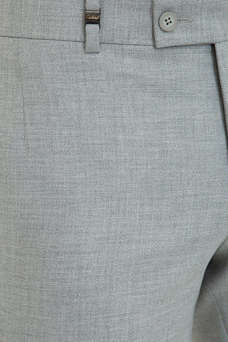 Gri Slim Fit Kumaş Pantolon - 50234885002
