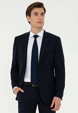 Lacivert Slim Fit Ceket