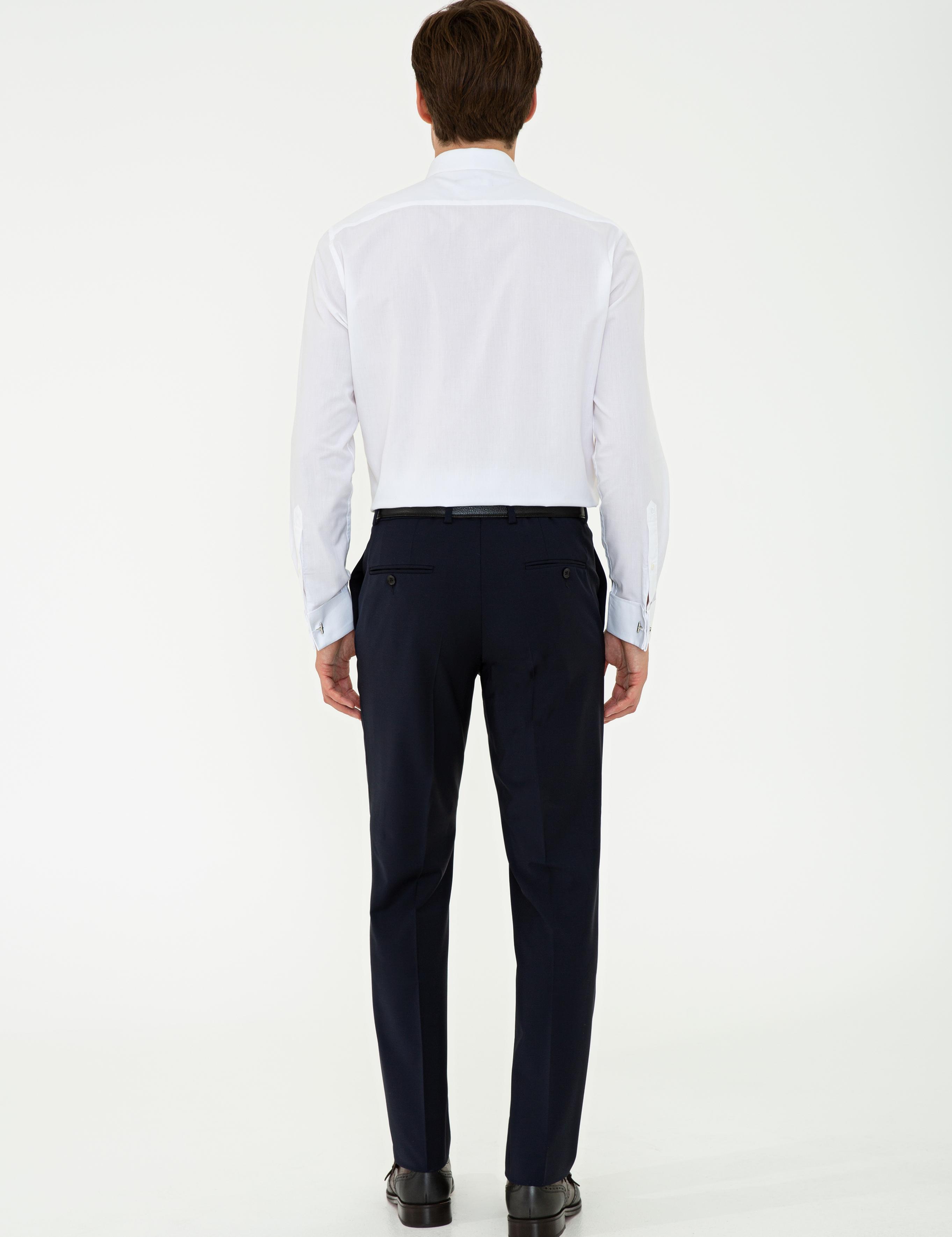 Lacivert Slim Fit Klasik Pantolon - 50235696004