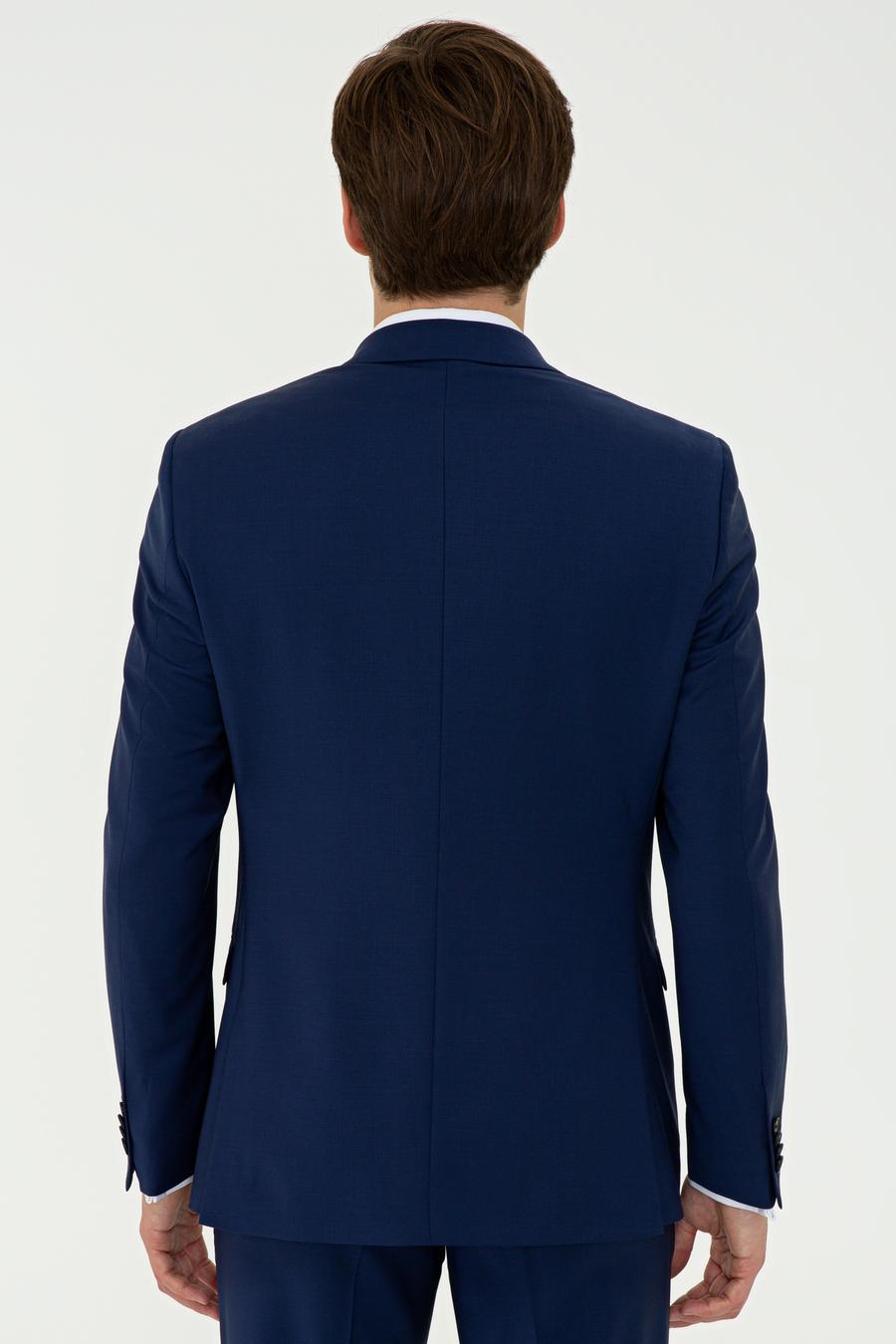 Açık Lacivert Slim Fit Ceket - 50235695080