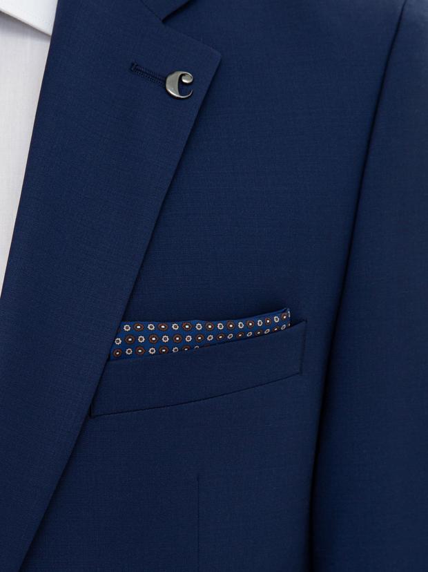Açık Lacivert Slim Fit Ceket