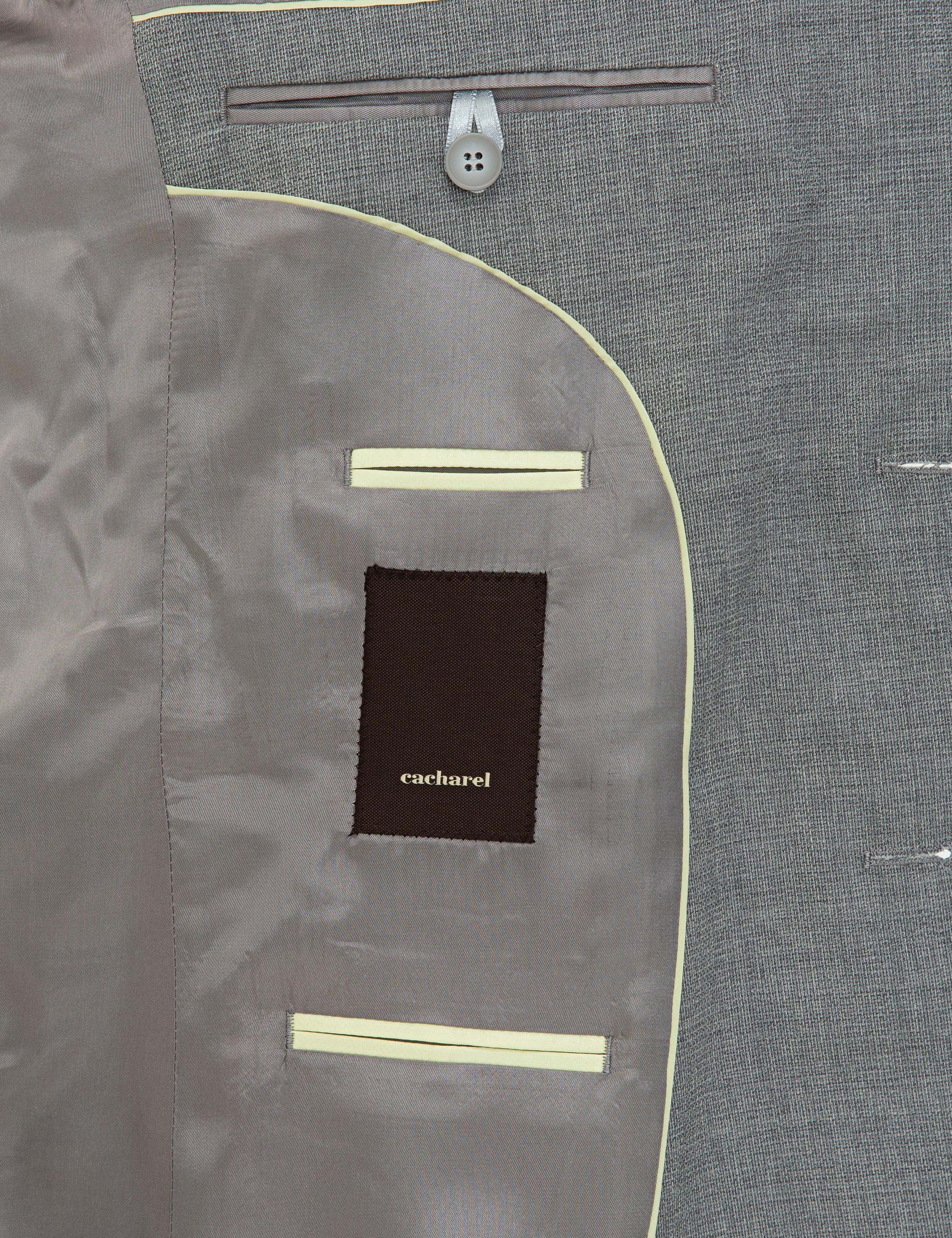 Gri Slim Fit Yün Ceket - 50235704008