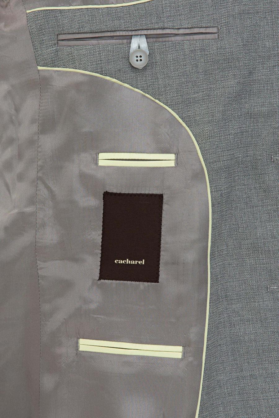 Gri Slim Fit Yün Ceket - 50235704008