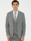 Gri Slim Fit Yün Ceket