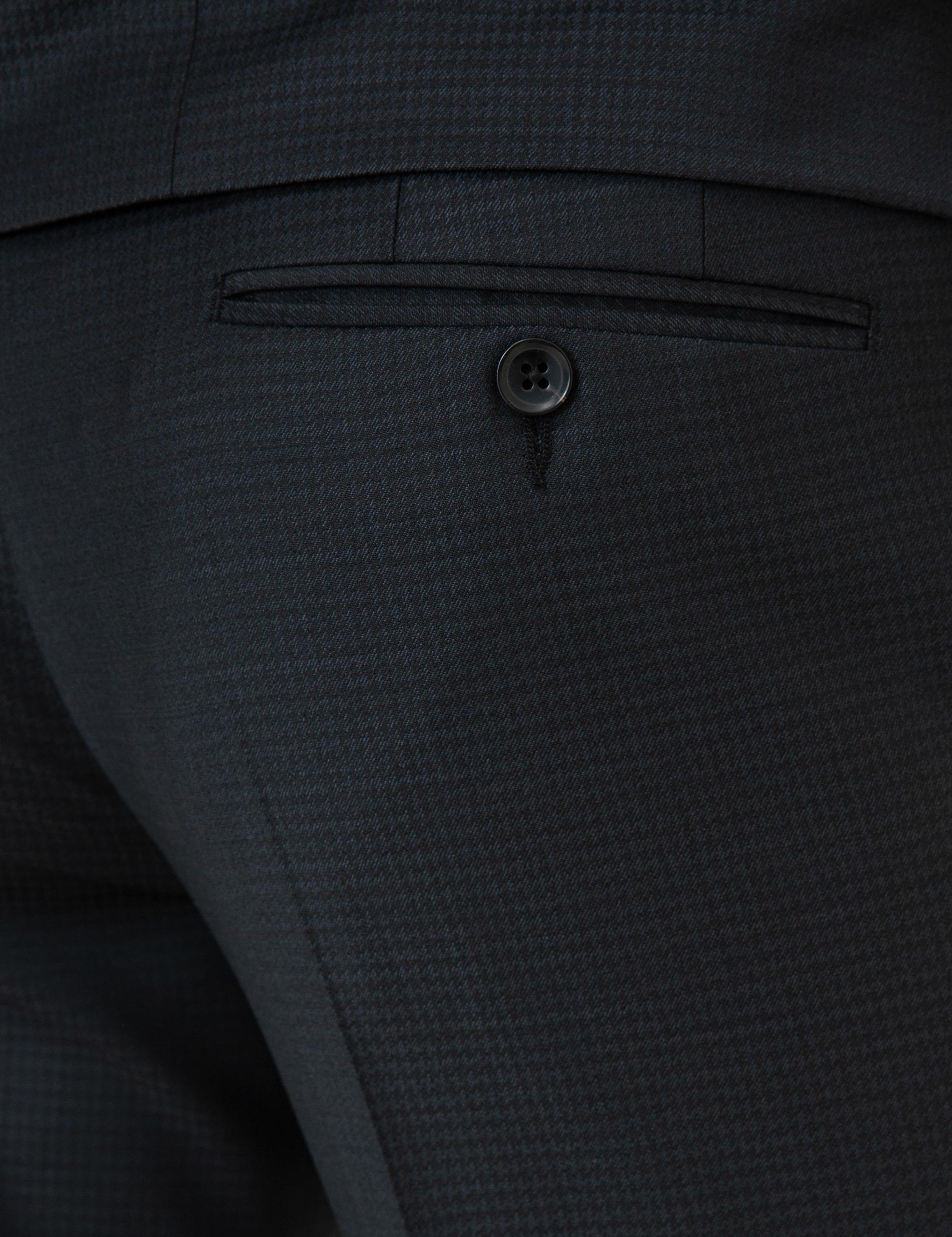 Siyah Slim Fit Smokin Damatlık - 50232899041