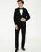 Siyah Slim Fit Yelekli Smokin Damatlık