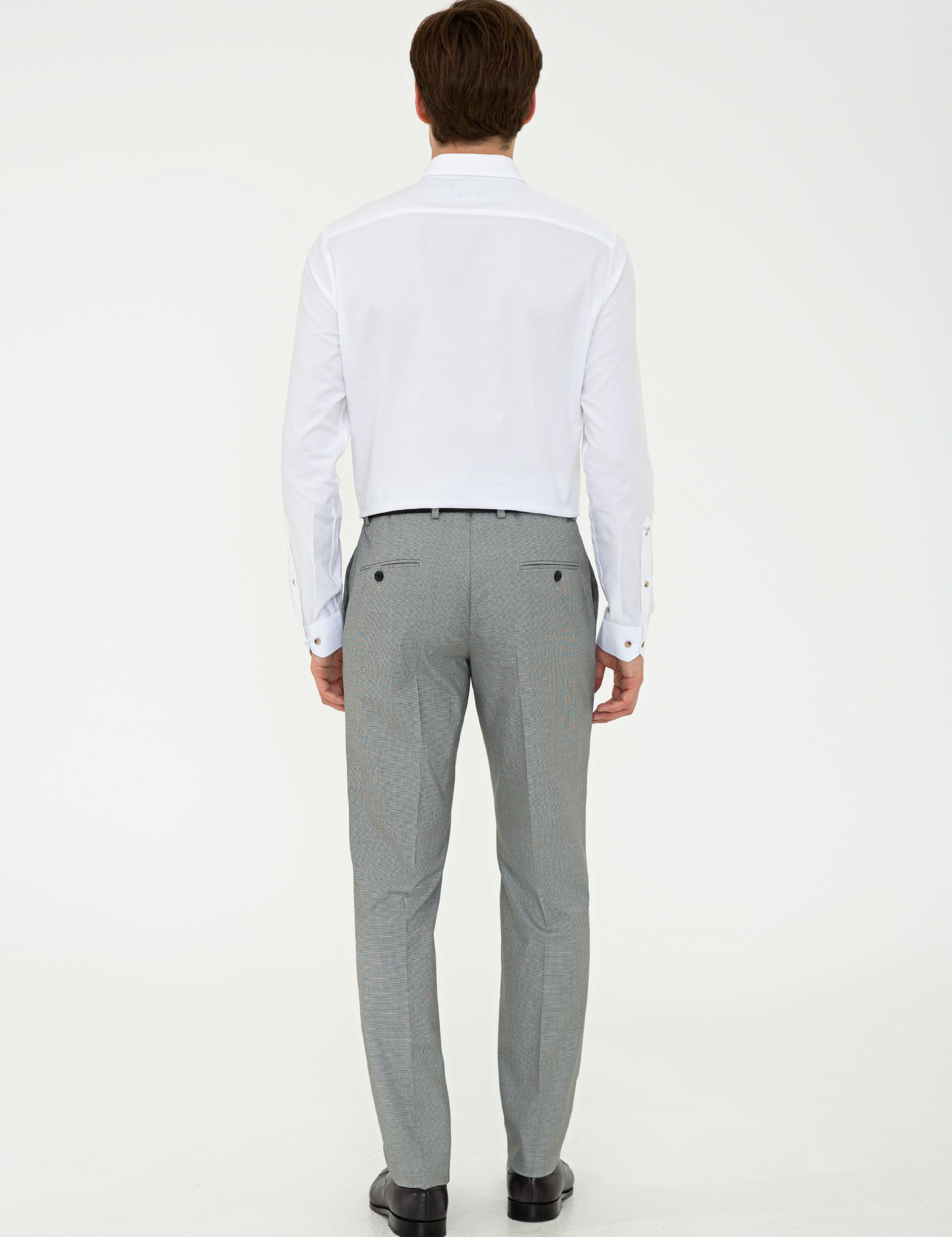 Siyah Slim Fit Kumaş Pantolon - 50232869008