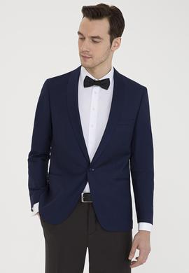 Lacivert Ekstra Slim Fit Ceket
