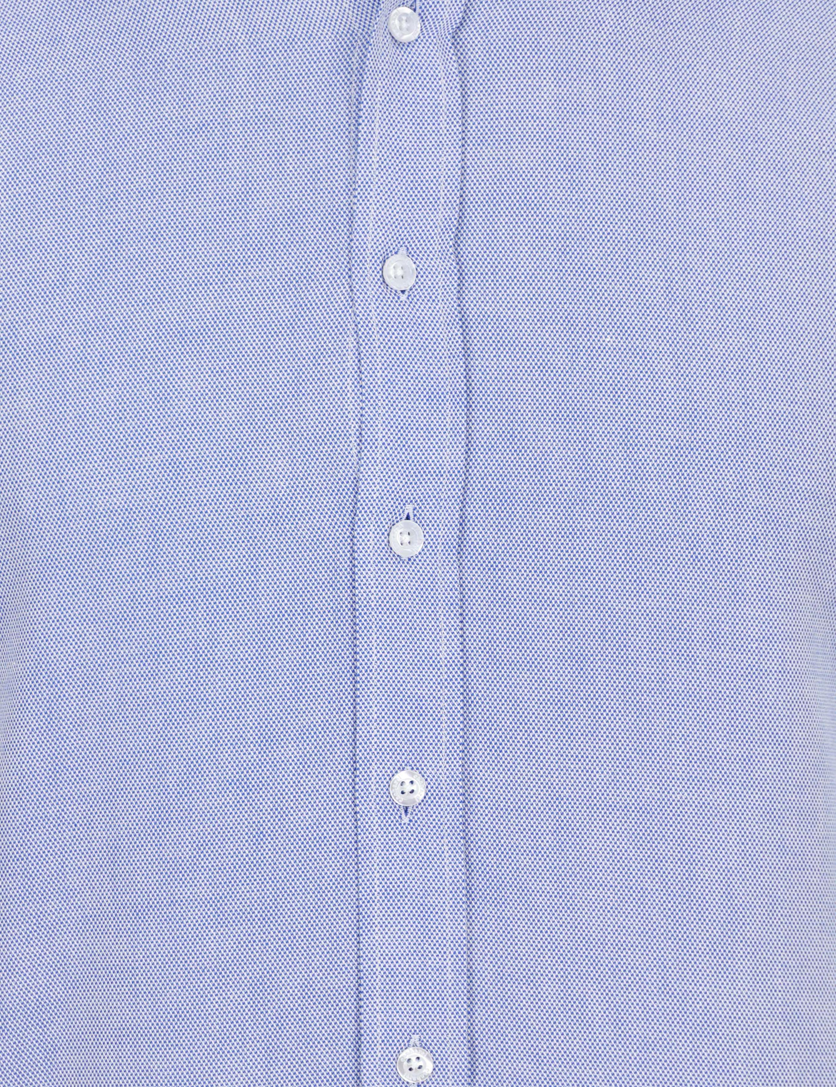 Açık Mavi Slim Fit Uzun Kollu Gömlek - 50233359022