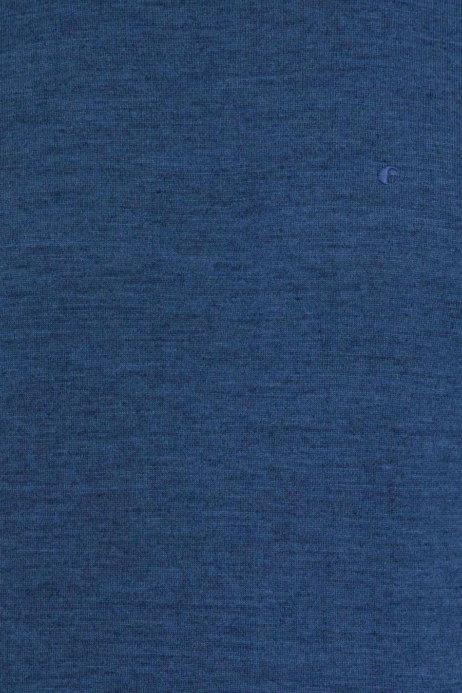 İndigo Slim Fit Bisiklet Yaka Basic Triko Kazak - 50237038049