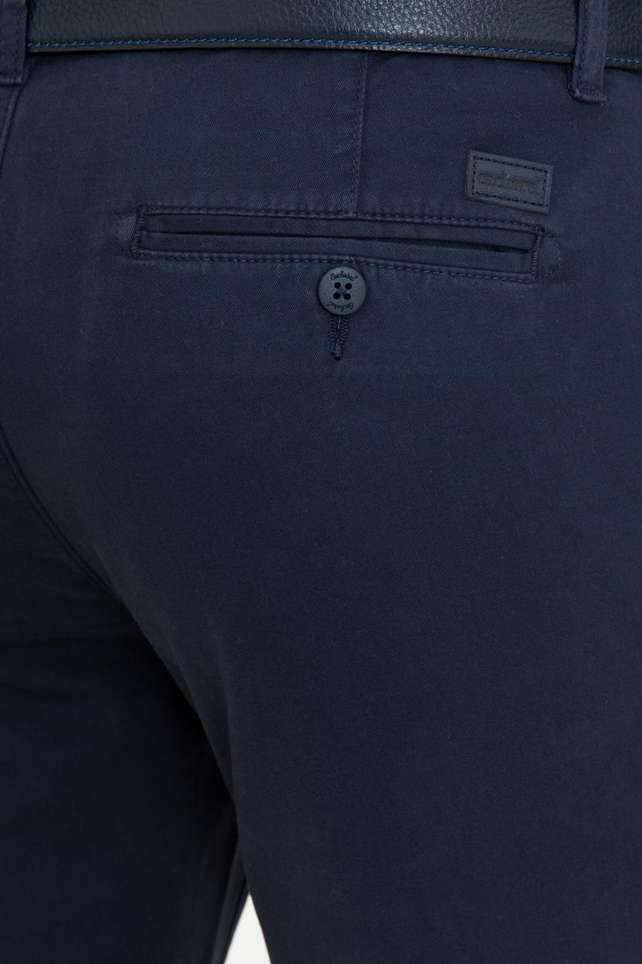 Lacivert Slim Fit Kanvas Pantolon - 50240505043