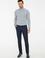 Lacivert Slim Fit Kanvas Pantolon