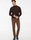 Kahverengi Slim Fit Kanvas Pantolon