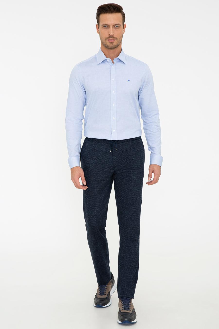 Lacivert Ekstra Slim Fit Klasik Pantolon - 50240416005