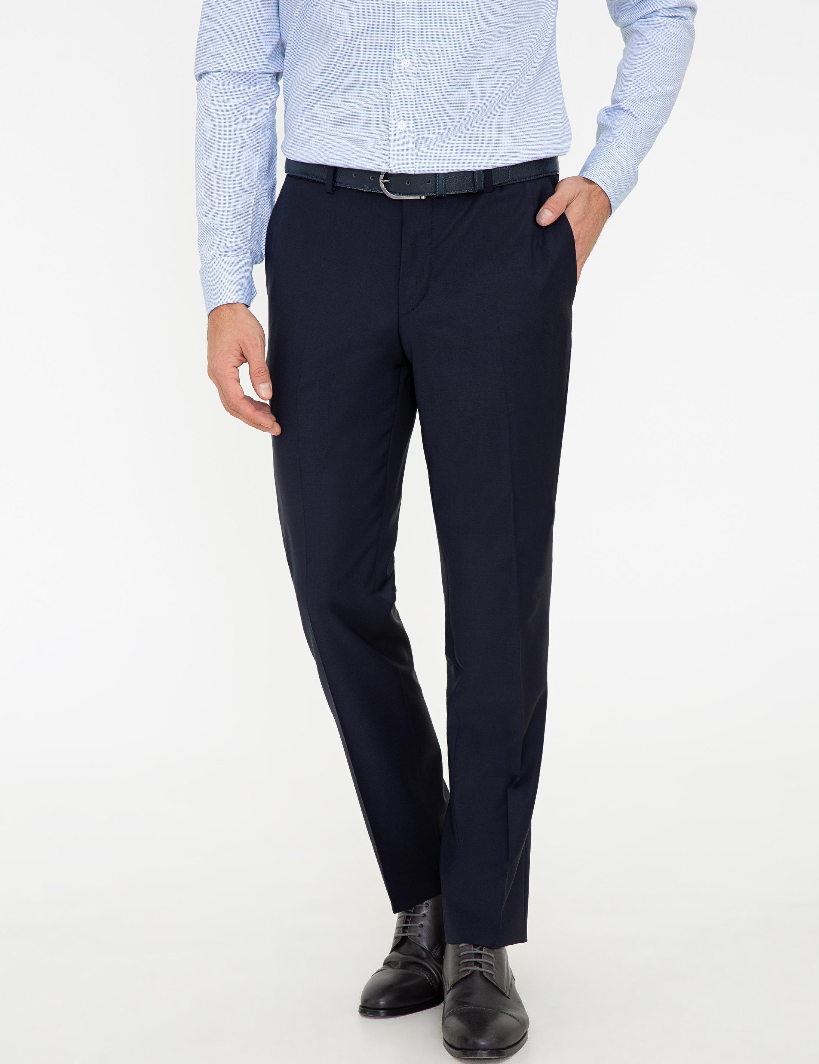 Lacivert Slim Fit Kumaş Pantolon - 50242891002