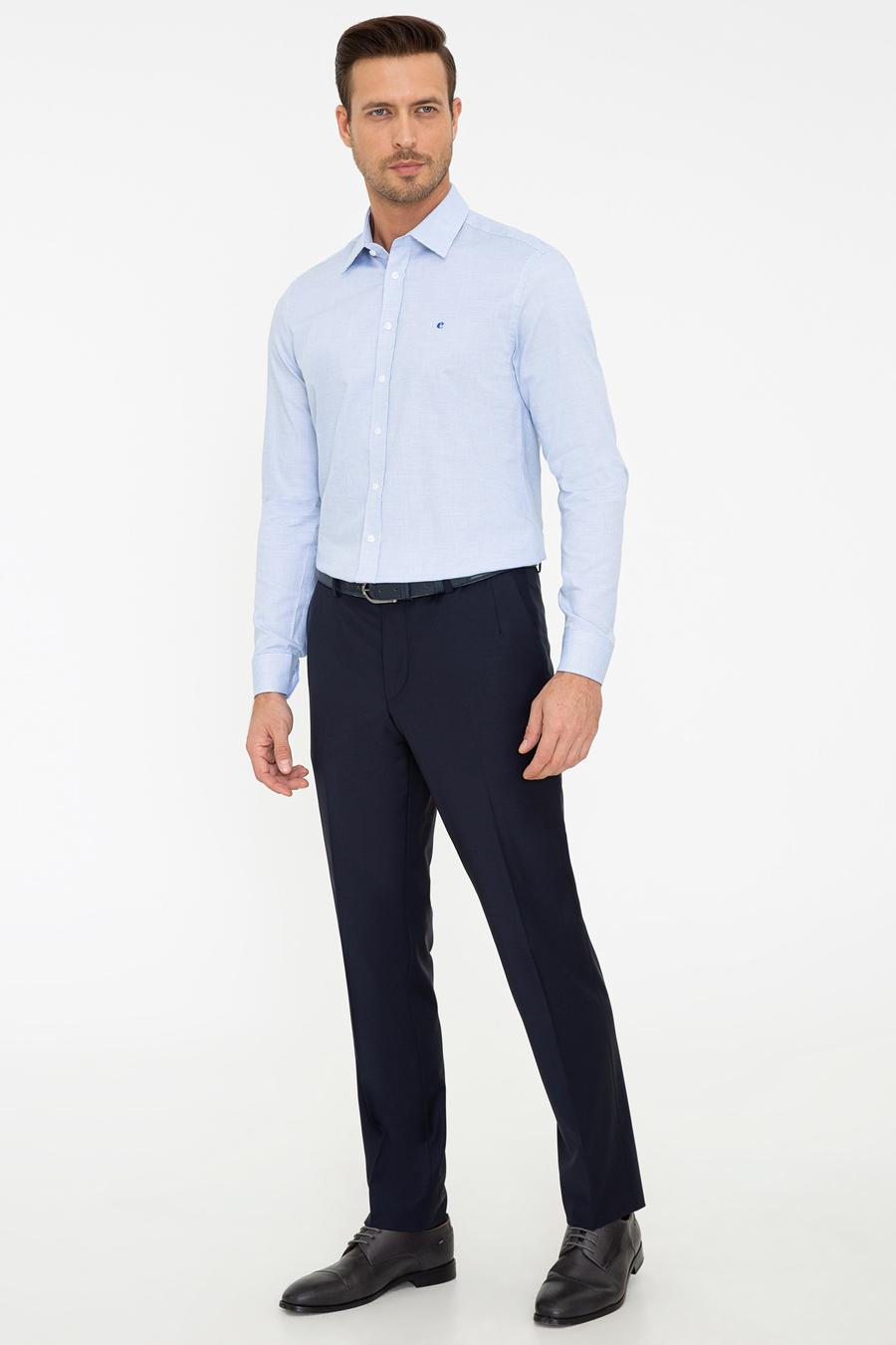Lacivert Slim Fit Kumaş Pantolon - 50242891002