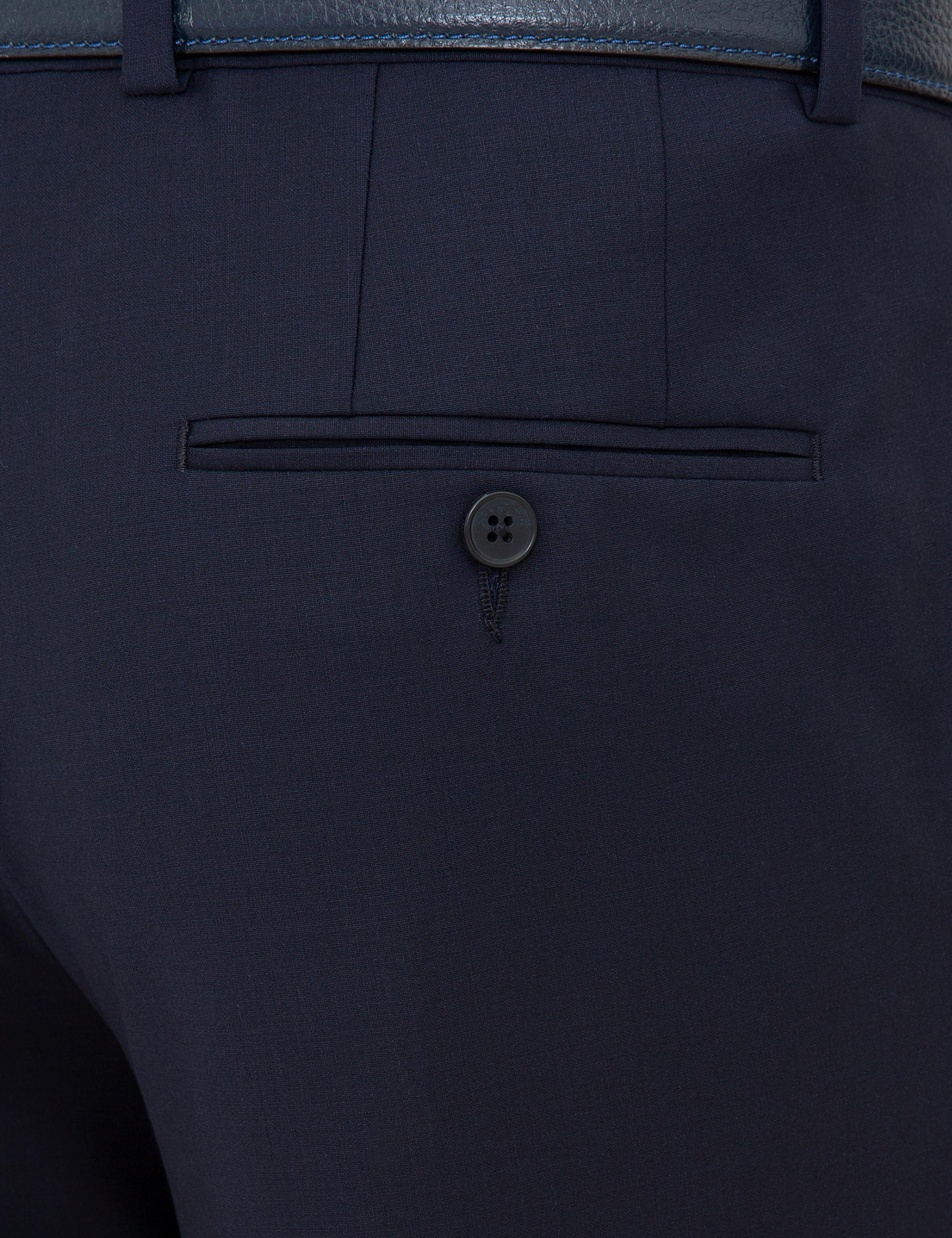 Lacivert Slim Fit Kumaş Pantolon - 50242891002