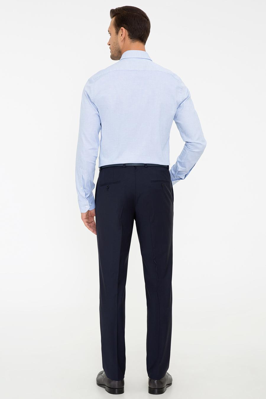 Lacivert Slim Fit Kumaş Pantolon - 50242891002