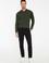 Siyah Slim Fit Kanvas Pantolon