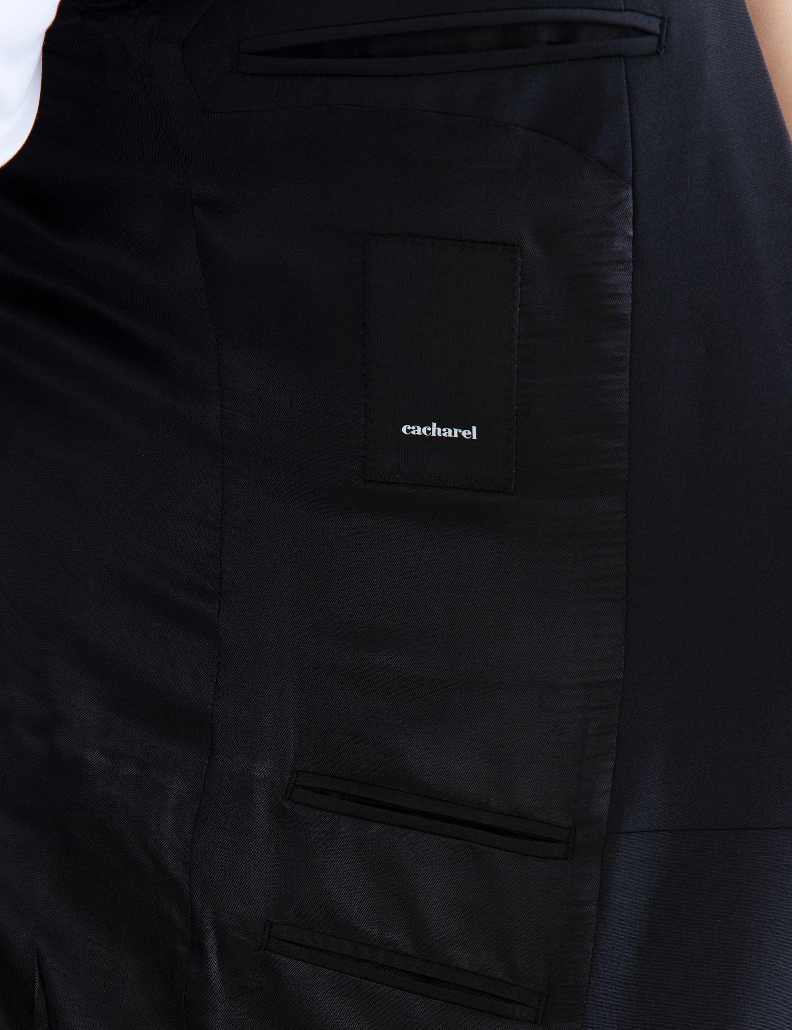 Siyah Slim Fit Smokin Ceket - 50189758005