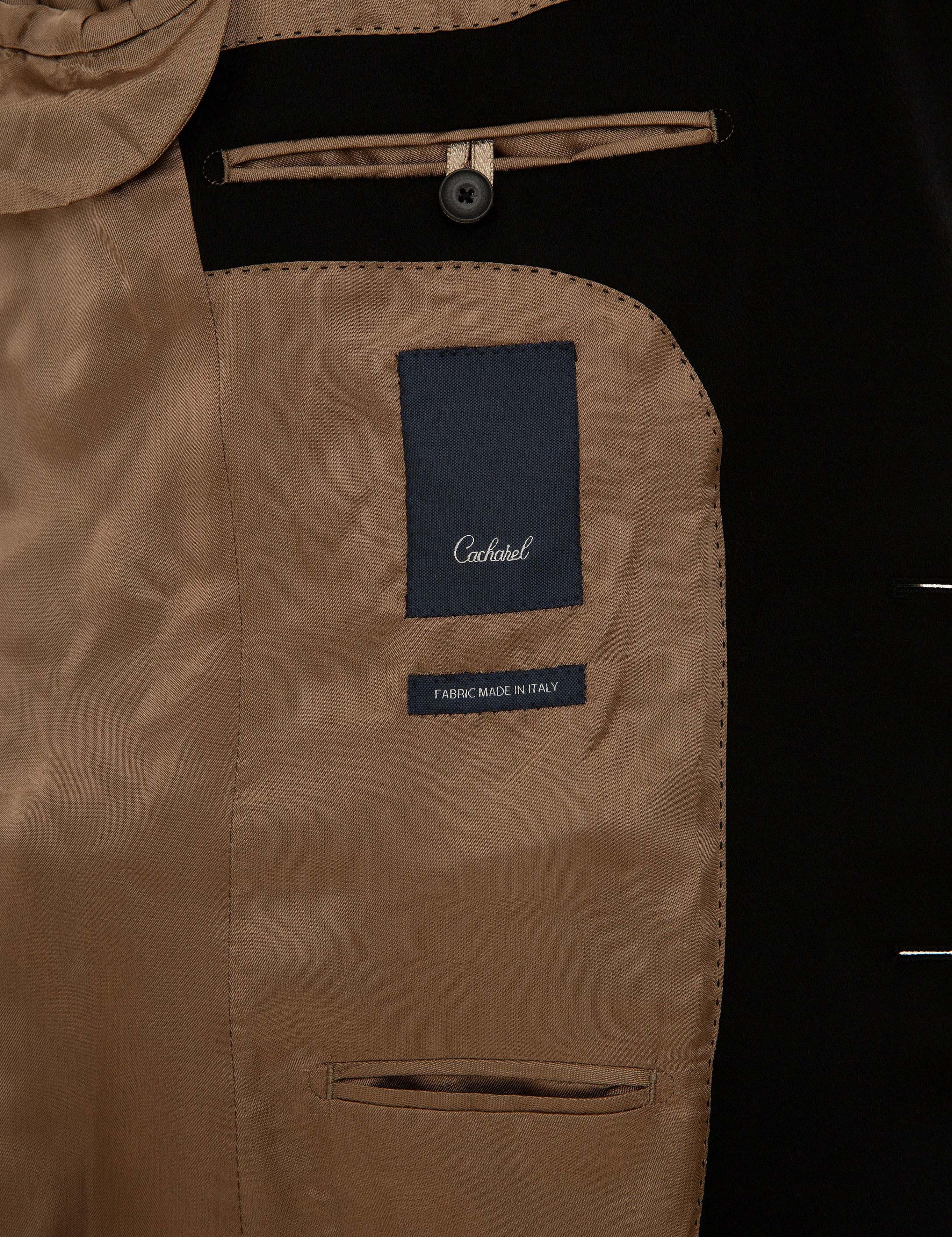Siyah Slim Fit Kaşmir Ceket - 50228444086
