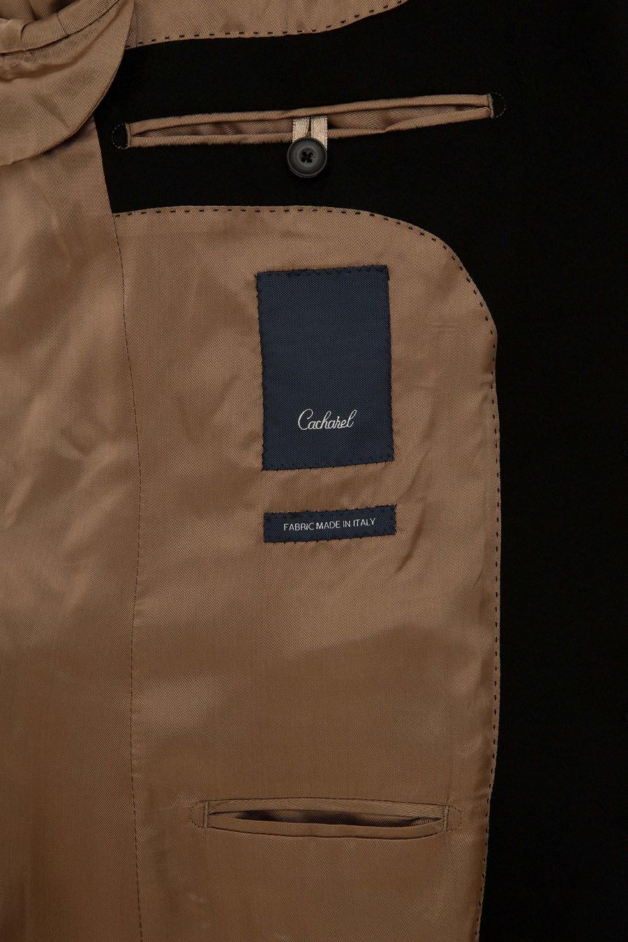 Siyah Slim Fit Kaşmir Ceket - 50228444086