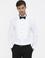 Beyaz Slim Fit Smokin Gömlek