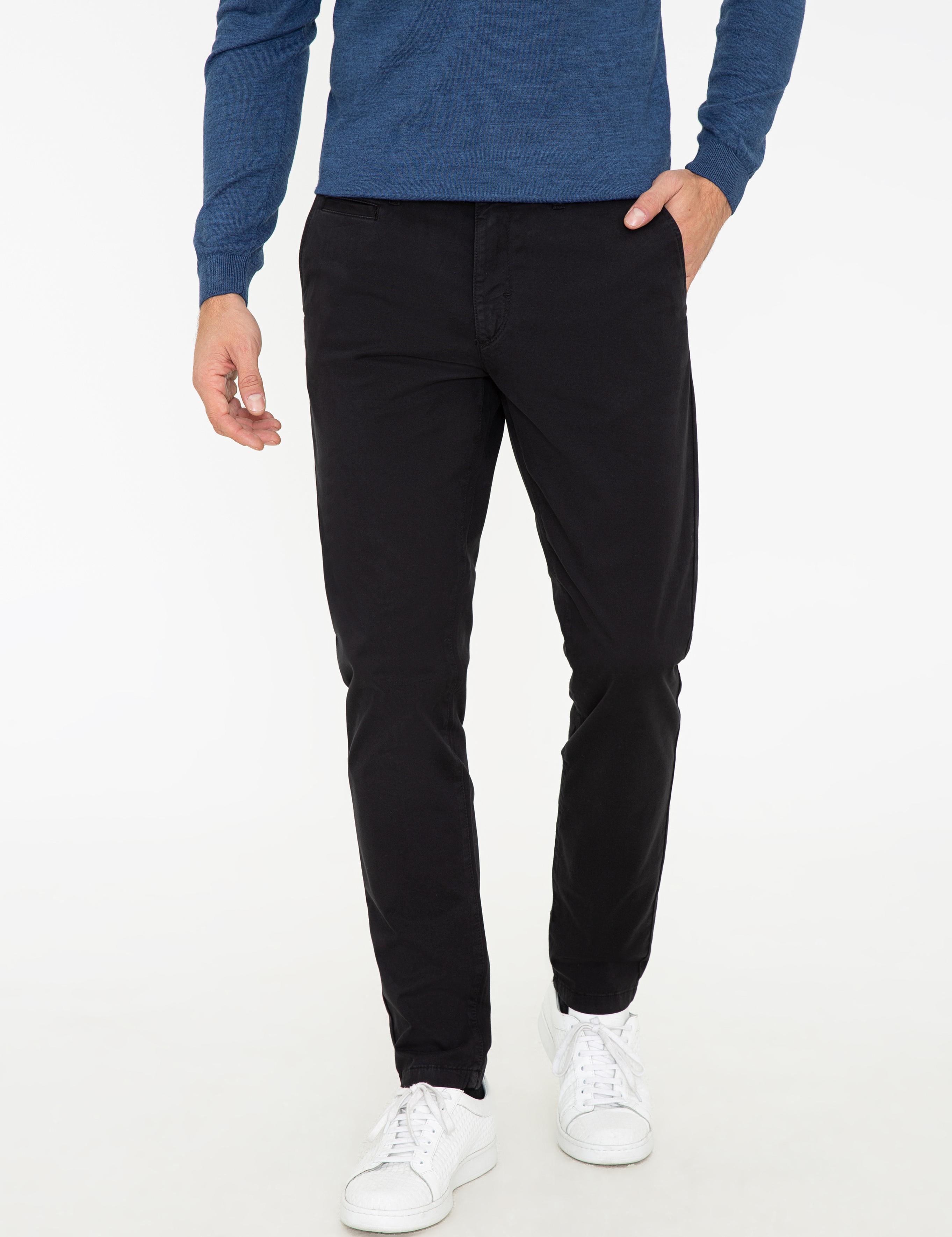Antrasit Slim Fit Kanvas Pantolon - 50240505293