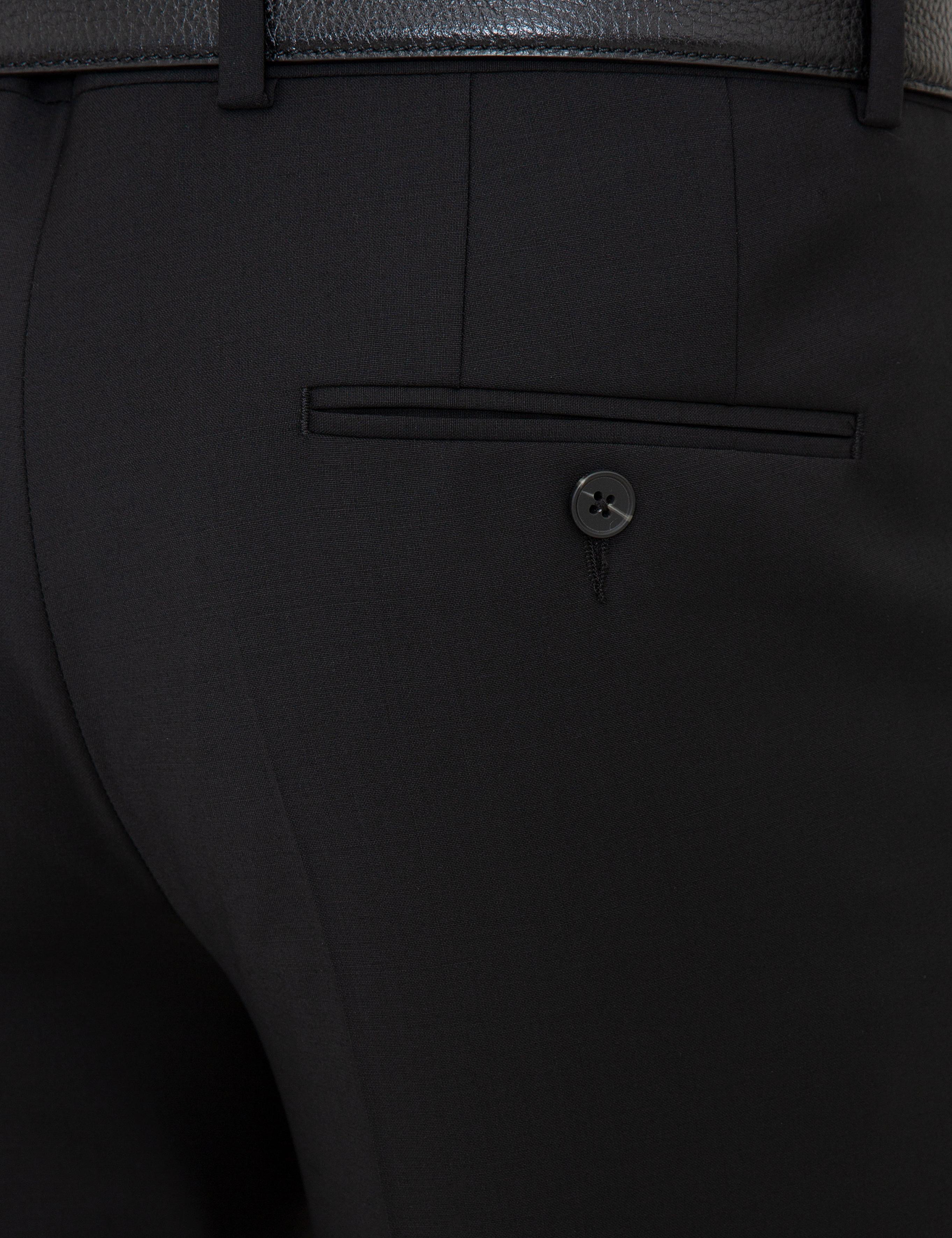 Siyah Slim Fit Kumaş Pantolon - 50242891017