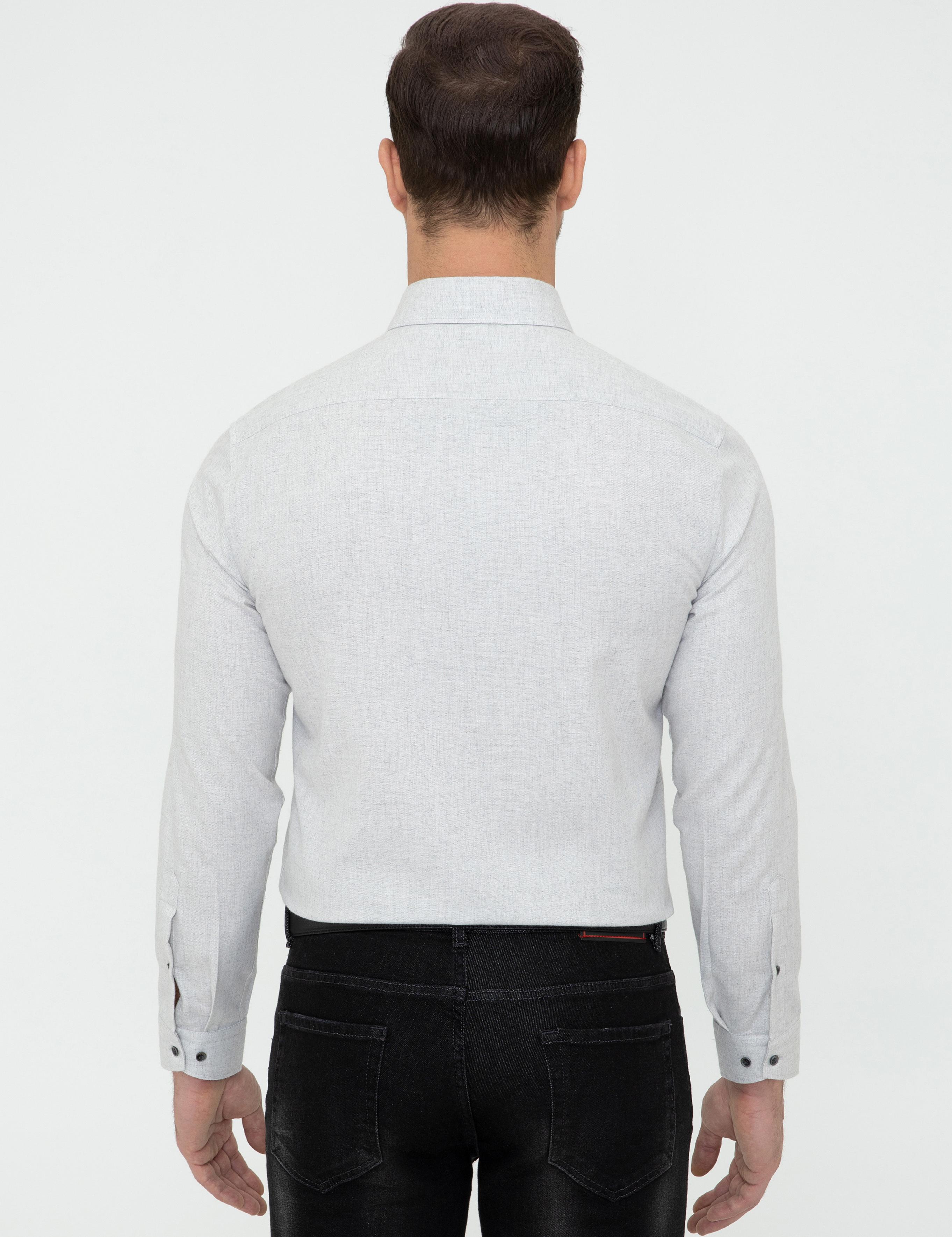 Taş Slim Fit Uzun Kollu Gömlek - 50242869236
