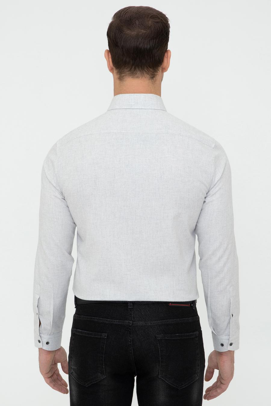 Taş Slim Fit Uzun Kollu Gömlek - 50242869236
